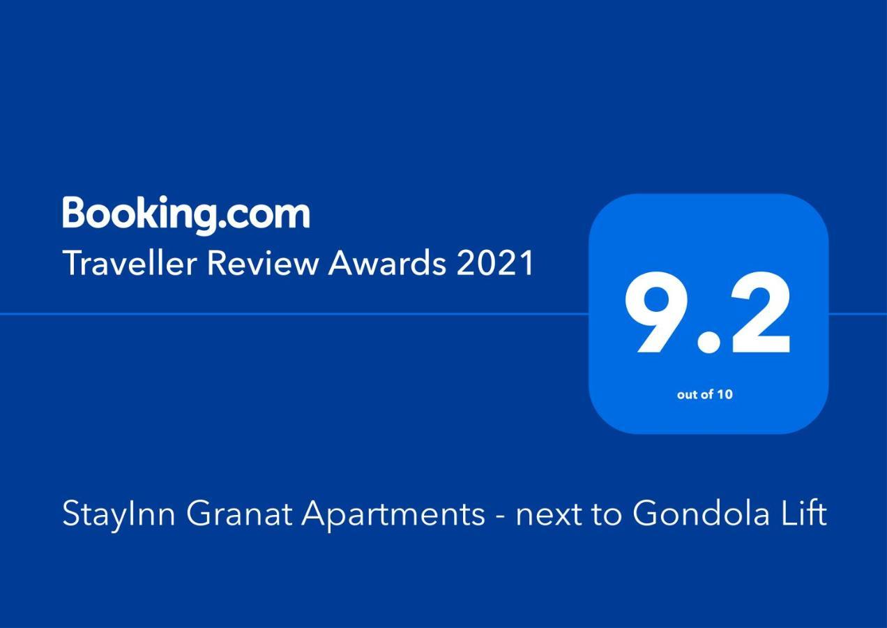 Stayinn Granat Apartments - Next To Gondola Lift Bansko Eksteriør bilde